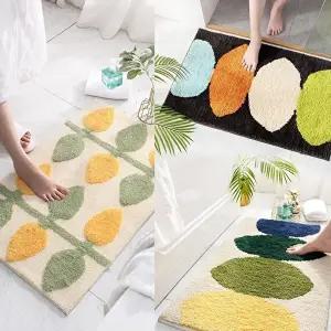 욕실 현관매트 러그 디자인 논슬립 현관 주방 발매트 (KYR-WD90FCE)