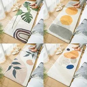 빨아쓰는 푹신한 미드센추리 욕실 주방 매트 150cm (KYR-WAD085A)