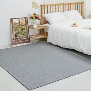 시어서커 러그 무지 그레이/60x120cm (KYR-WB7F3E4)