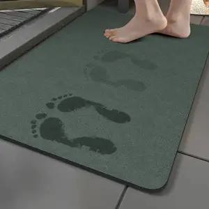 세탁 가능한 규조토 발매트 모던한 컬러 디자인 매트 (KYR-WC8B91E)