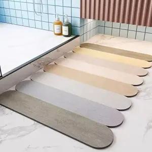 미끄럼방지 주방매트 규조토 화장실 욕실 발매트 소형 (KYR-WE2295B)