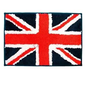 유니언 플레그 극세사 발매트 레드 (KYR-W1C6191)