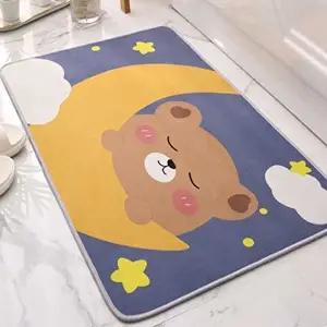 주방 홈데코 용품 일러스트 사각 러그 집들이 선물 (KYR-WA65F59)