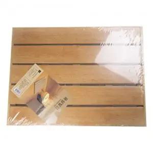 욕실 매트 발판 우드 욕실 화장실 깔개 바닥 매트 (KYR-W7F4D72)