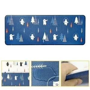 양면 쿠션 발매트-대(약120x45x1.4cm) 마리함 방수 (KYR-W7AFEFE)