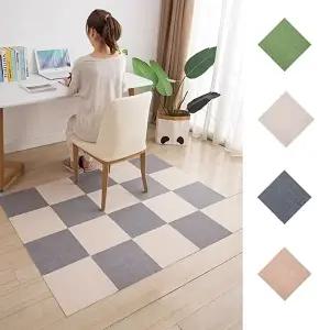 피스 블록 러그 10p 카펫 바닥 미끄럼방지 30x30cm (KYR-WE6D06A)