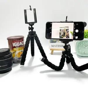 [셀러에이드]휴대폰 스마트폰 삼발이 셀카 미니 삼각대 1P