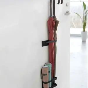 2컬러 우산꽂이 자석 멀티용 현관문걸이 철제 무타공 (KYR-WFHQGAL)