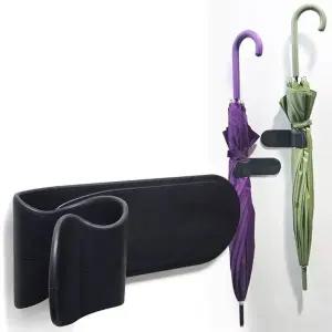 우산걸이 거치대 꽂이 정리 보관 차량 현관 문 부착식 (KYR-WFFOC80)