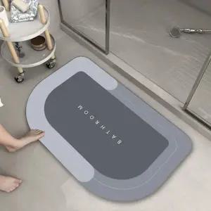이시아르 규조토 반영구 푹신한 욕실 화장실 발매트 (KYR-WEEC4E6)