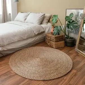 앤틱 러그 원형 갈대 80 (KYR-WC6885B)