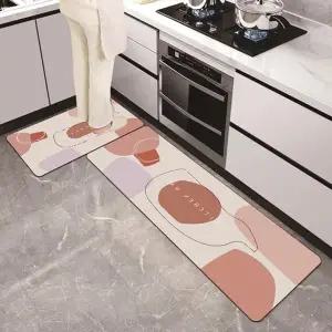 규조토 소형러그 주방매트 욕실매트 빨아쓰는 (KYR-WF55701)