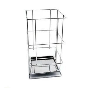 우산꽂이 도금 탈착식 물받이 우산통 거치대 정리함 (KYR-W6456A4)