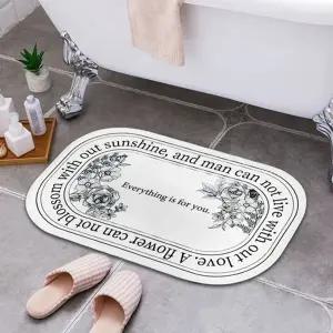 BLOSSOM SUNSHINE 욕실 발매트 현관 러그 국내생산 (KYR-WA238FA)
