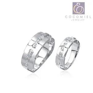 스패니얼 CR-13 커플 우정 연인 약속 여자친구선물 쌍가락지