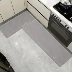 빠른건조소프트규조토발매트2종세트(그레이) (KYR-WD20669)