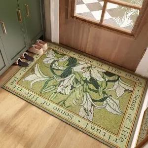 사랑을 불러들이는 백합 현관매트 신발매트 80x120 (KYR-WBEAF78)