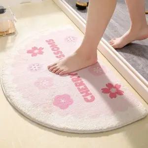 인테리어용품 산뜻한 봄 플라워 현관 발매트 욕실매트 (KYR-WE6046D)