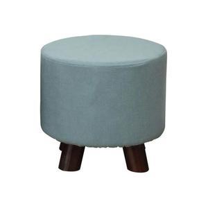 스툴커버직사각형 와플 둥근 발판 컬러 오토만 의자 보관 레스트 솔리드 벨벳 직사각형