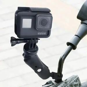 오토바이 거울 장착용 캠 고정 홀더 호환용 액세서리