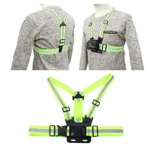 반사 빛나는 야간 조끼형 가슴 끈 밴드 안전 도구