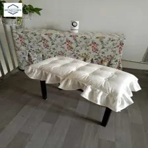 덮개 매트 직사각 쿠션 방석 피아노의자 긴의자