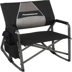 스트롱백 야외 의자 디렉터 요추 지지대가 있는 휴대용 캠핑 - 컵 홀더 및 포켓 포함 튼튼한 접이식
