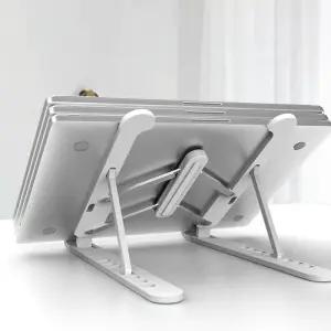 휴대용 접이식 경량 알류미늄 노트북 거치대 B1스탠드 타블릿 폰스탠드 탁상용 독서대 태블릿 받침대