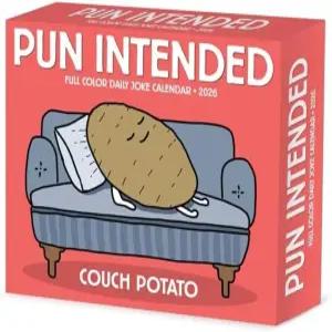 윌로우 크릭 프레스 펀 의도 2026 데스크 캘린더 6.18 X 5.43 접착 바인딩이 있는 일일