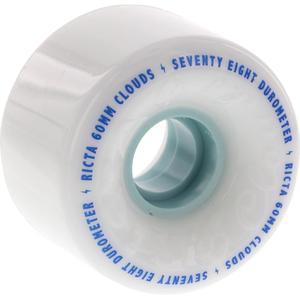 RICTA CLOUDS 화이트 /블루 60MM 78A 세트) 바퀴 스케이트보드 (4개