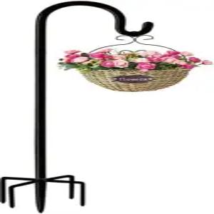 렉스와두 셰퍼드 후크 야외용 36인치 랜턴 헤비 듀티 스탠드 식물 걸이 마당 태양광 조명 버드 피더 웨딩