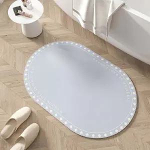 모던 욕실 주방 미끄럼방지 발매트 흡수빠른 발판-WD3F563