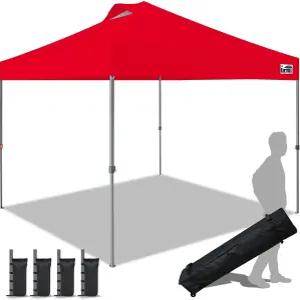 유르맥스 USA NOMATER 1인 오픈 앤 클로즈 10x10피트 팝업 캐노피 텐트 휴대용 쉘터 야외 이벤트용