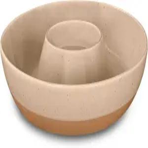 모라 세라믹 칩 및 딥 서빙 트레이 살사 채소 과일 스낵 엔터테인먼트 호스팅 등을 위한 대형 분할 파티 볼