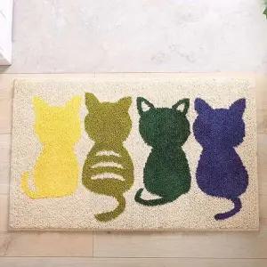 이시아르 야옹이 보들들 발매트 40cmx60cm-WD1A14C