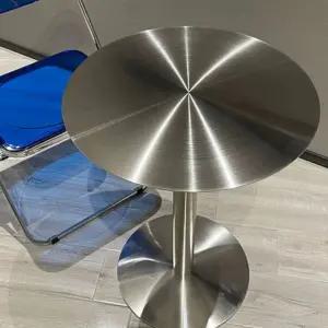 원형바테이블 심플 철제 매장 홈바테이블 식탁 카페 테이블