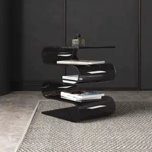 웨이브 매거진랙 잡지꽂이 선반 에이지 스페이스 아크릴