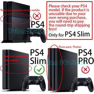 호환 PS4 슬림 수직 스탠드(쿨러 냉각 팬 컨트롤러 충전기 도킹 스테이션 플레이 4 S 게임 액세서리 포함)