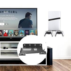 호환 벽마운트 호스트 브래킷  컨트롤러 후크 걸이 거치대 핸들 스토리지 랙  PS5 슬림  프로용