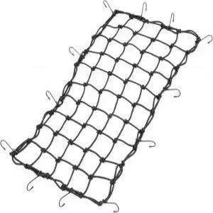파워타이 15인치 x 30인치 익스트림 듀티 카고 네트 5mm 프리미엄 탄성 - 3인치 메쉬 및 고무 팁 초강력