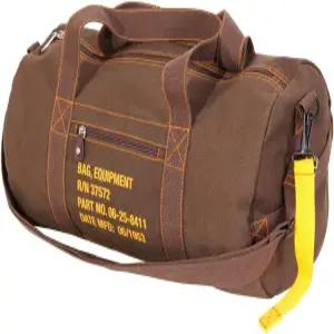 로스코 캔버스 장비 더플백 - 무거운 면 소재의 여행 및 체육관 가방 의류 등을 보관하기에 적합합니다