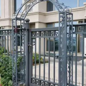 빈티지 유럽 정원아치 홴스 지지대 테라스 복고풍 장미 그린