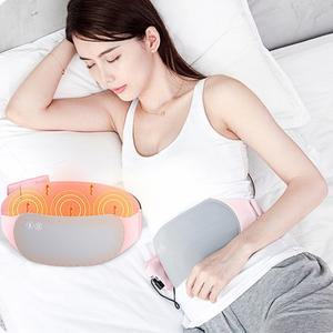 허리 복부 무선 발열 전기찜 벨트형 복부온열기 휴대용 안마 복부 안마기