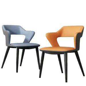 가죽 식탁의자 다이닝 체어 업소용 레스토랑 의자 엔틱