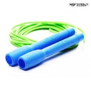 김수열 PVC 긴줄넘기 연두