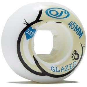 OJ 45MM LIL DOUGH BUTTS MINI 스케이트보드 CHUBBIES 바퀴 99A 화이트