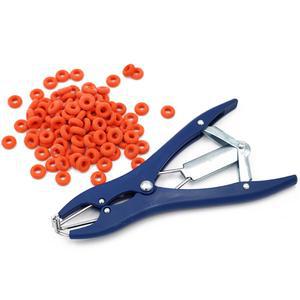 돼지 양 꼬리 도킹 미립자 장치 무혈 및 고무 거세 클램프 펜치 수 장비