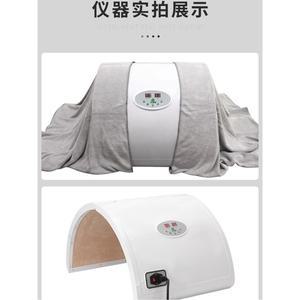 온열 찜질기 사우나 화이트 훈증 침대 케어 마사지기 일체형 터널 돔찜질기