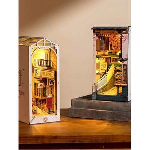 북엔드 북스탠드 수제 입체 만들기 북눅 책꽂이 하우스 DIY 인스 마법