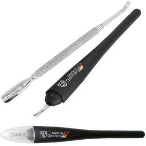 3 검 독일 나이프 트리머 제거 커터 1개 및 푸셔 스크래처 독일산